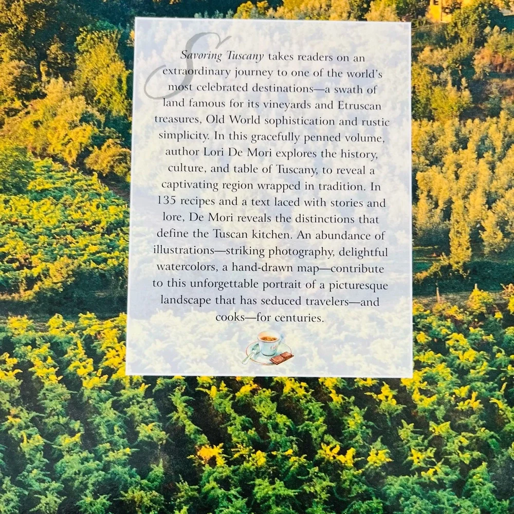 Savoring Tuscany Williams Sonoma book.❣️